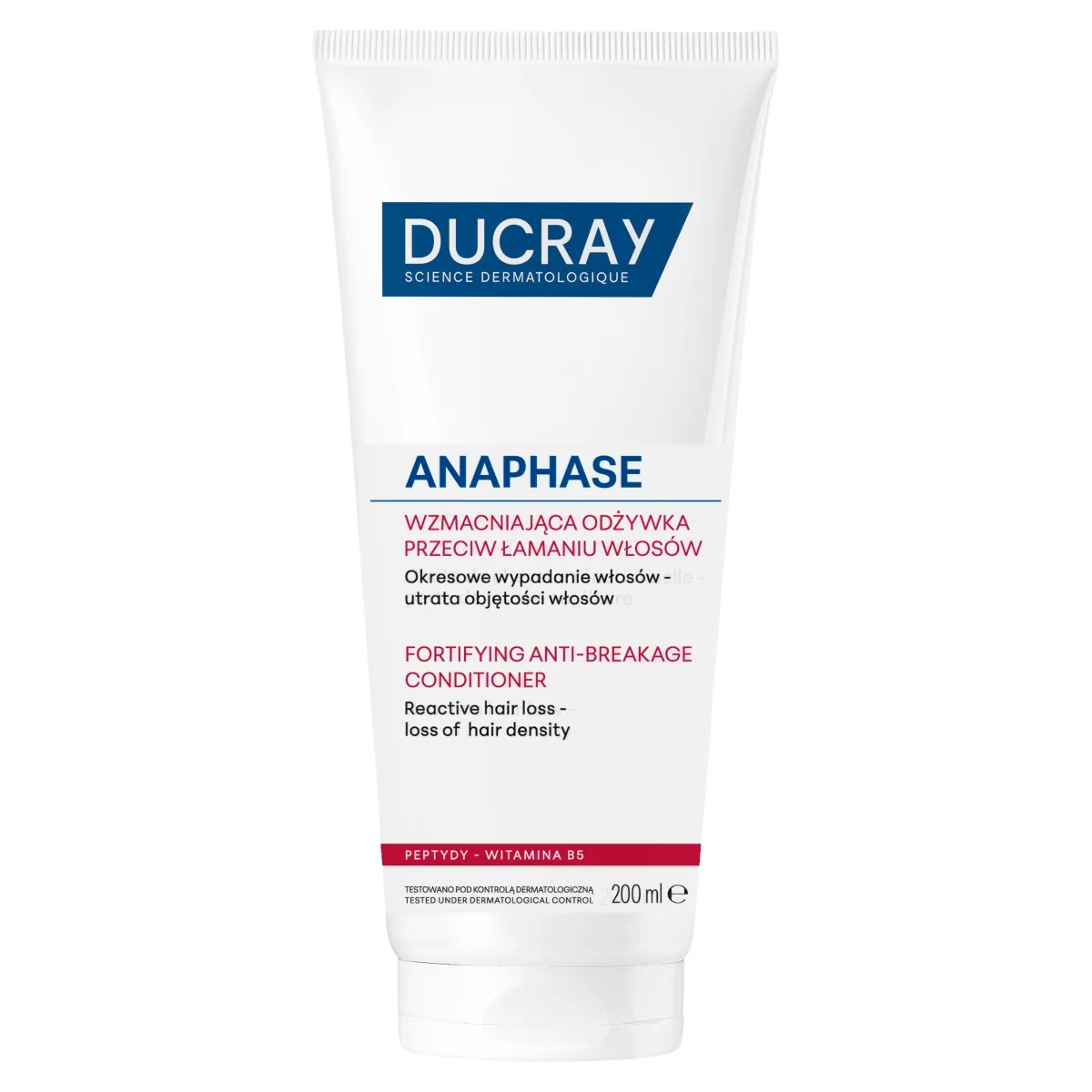 Ducray Anaphase+ odżywka wzmacniająca przeciw łamaniu włosów, 200 ml