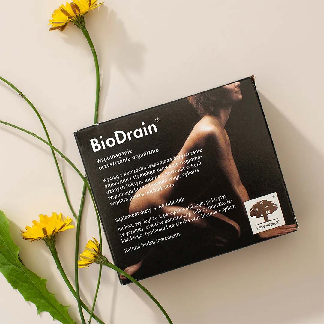 BioDrain suplement diety, 120 kapsułek