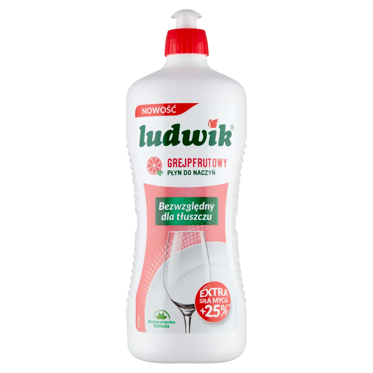 Ludwik płyn do naczyń grejpfrutowy, 900 g