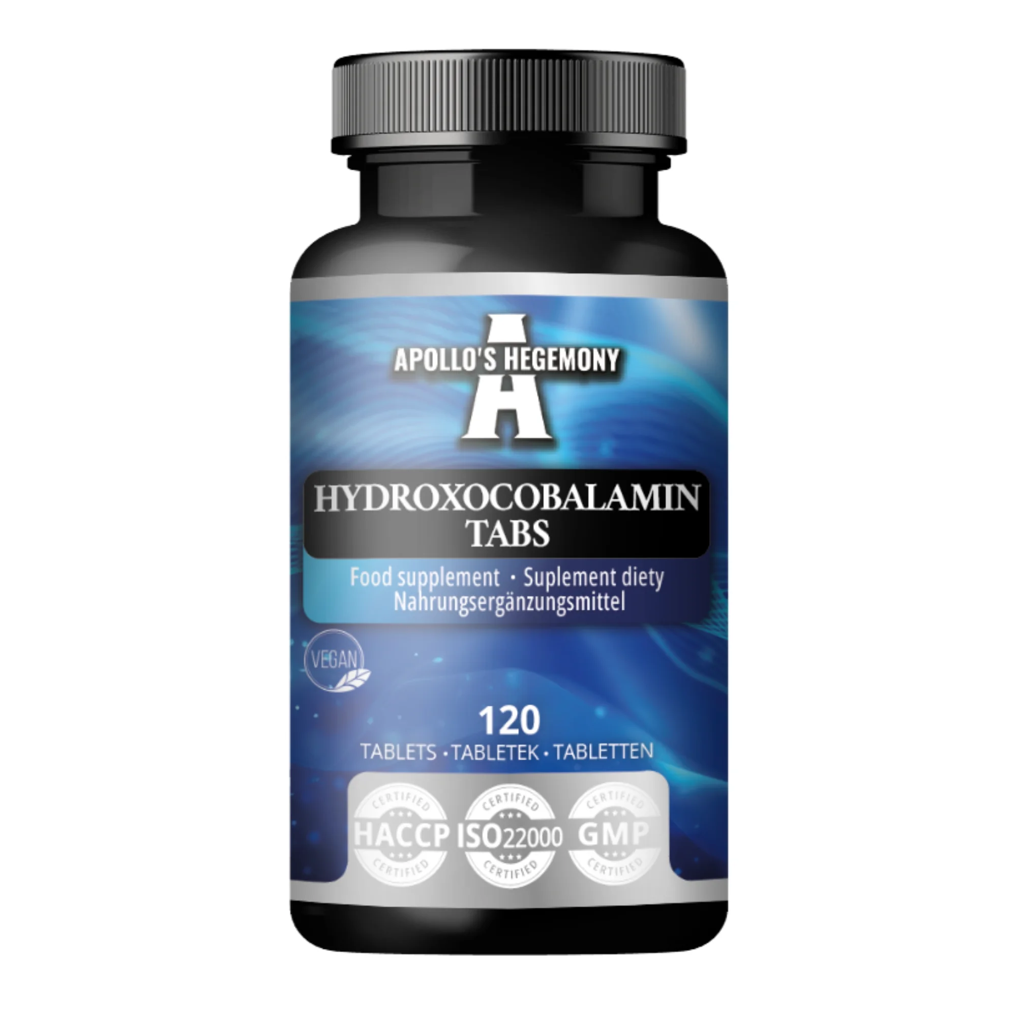 Apollo's Hegemony Hydroxocobalamin 120 tabletek
