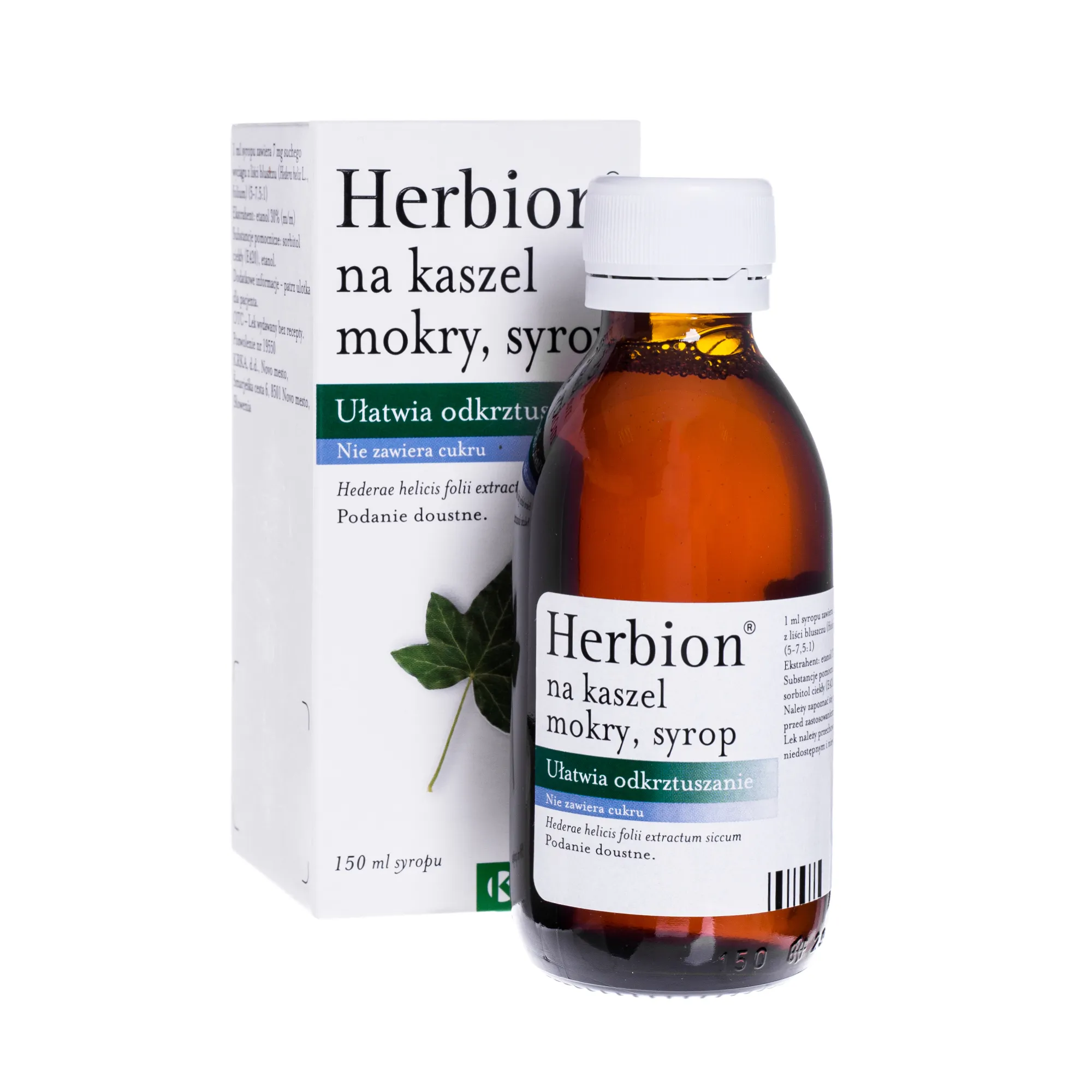 Herbion na kaszel mokry, 7 mg/ ml, syrop, 150 ml 