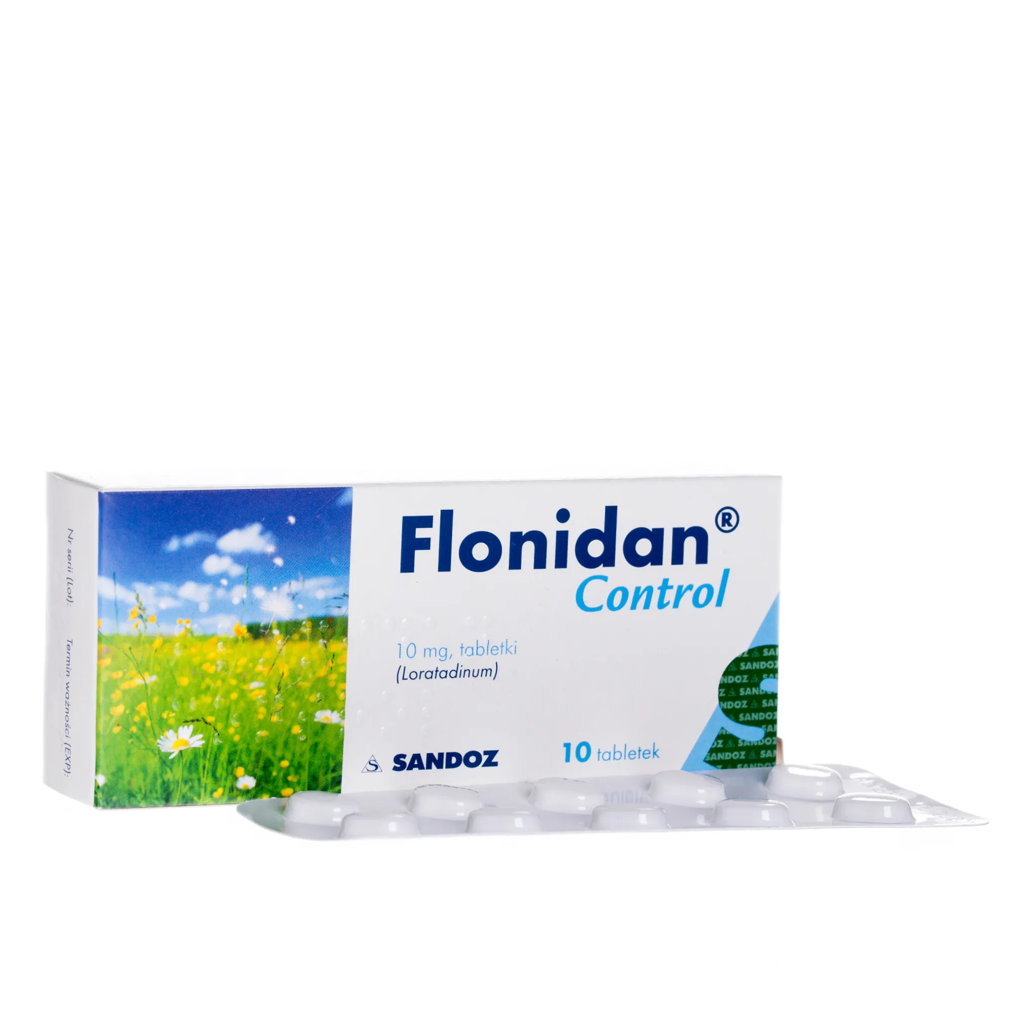 Flonidan Control, 10 mg, 10 tabletek