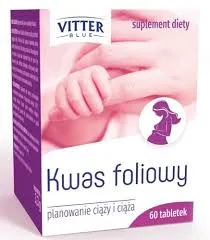 Vitter Blue Kwas Foliowy, suplement diety, 60 tabletek