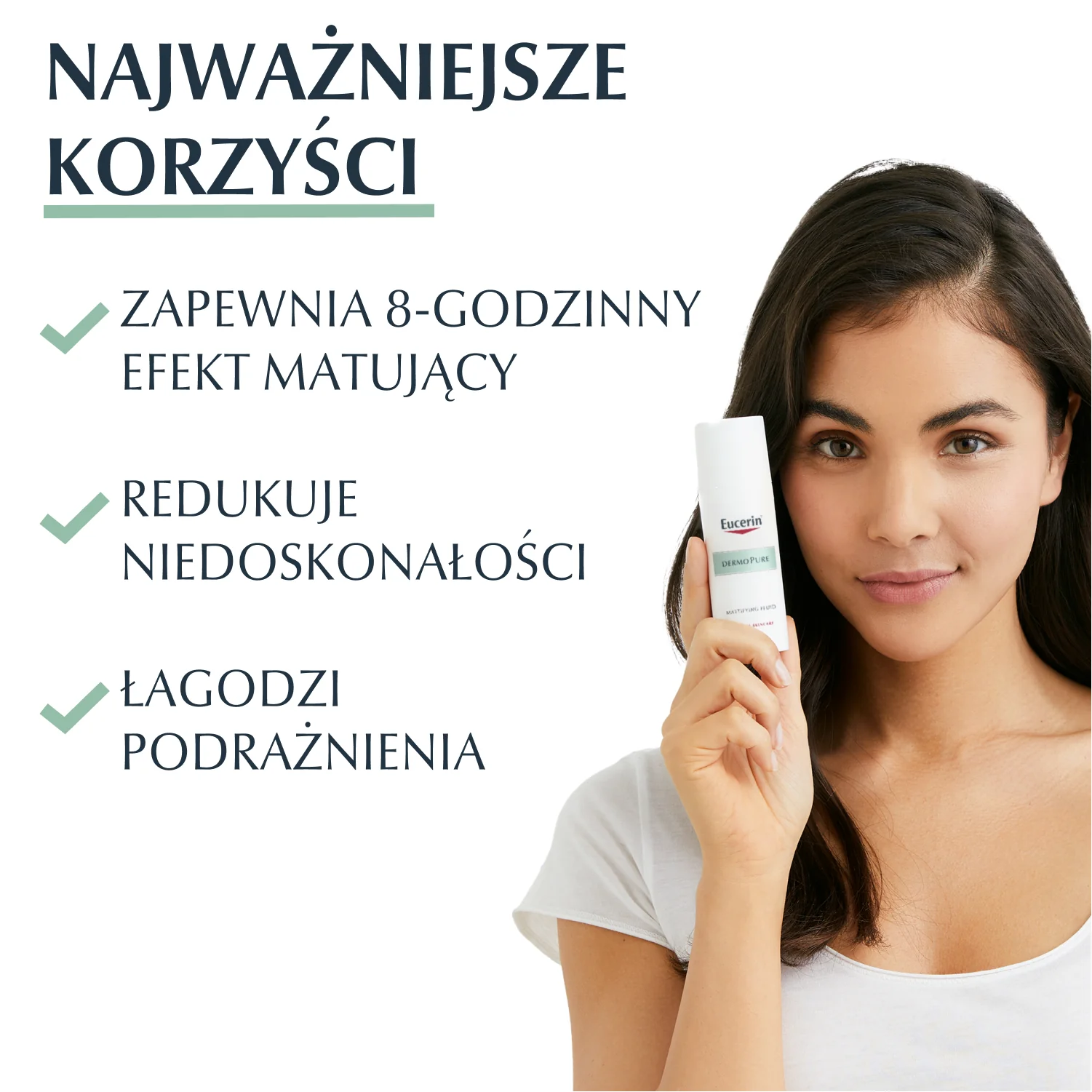 Eucerin DermoPure krem-fluid matujący do skóry ze skłonnością do trądziku, 50 ml