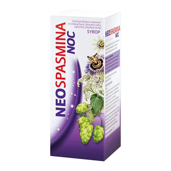 Neospasmina Noc syrop, 119 ml