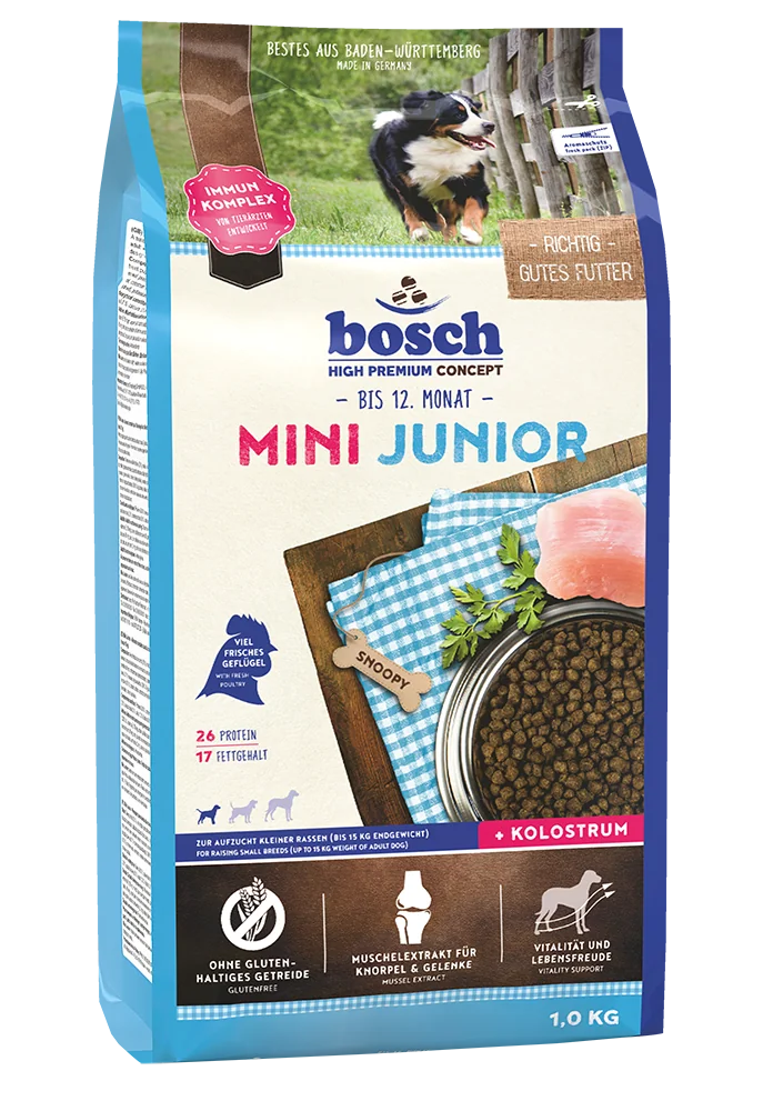 Bosch Mini Junior karma dla psów, 1 kg