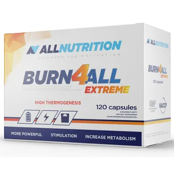 Allnutrition Burn4all Extreme, suplement diety, 120 kapsułek 