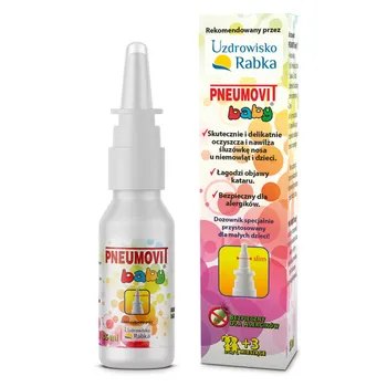 Pneumovit Baby, spray do nosa, 35 ml 