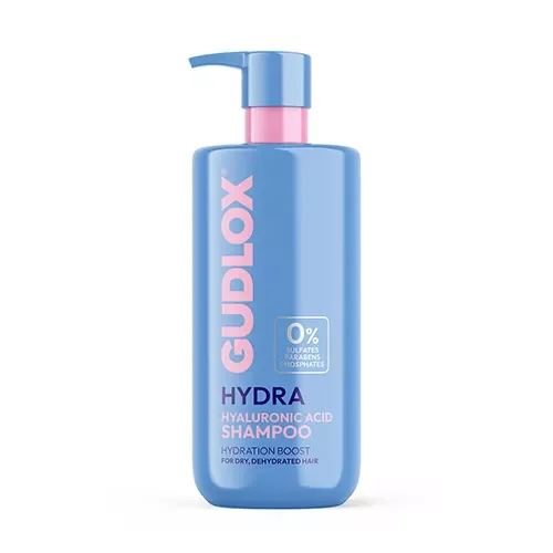 Gudlox Hydra szampon nawilżający z kwasem hialuronowym, 400 ml