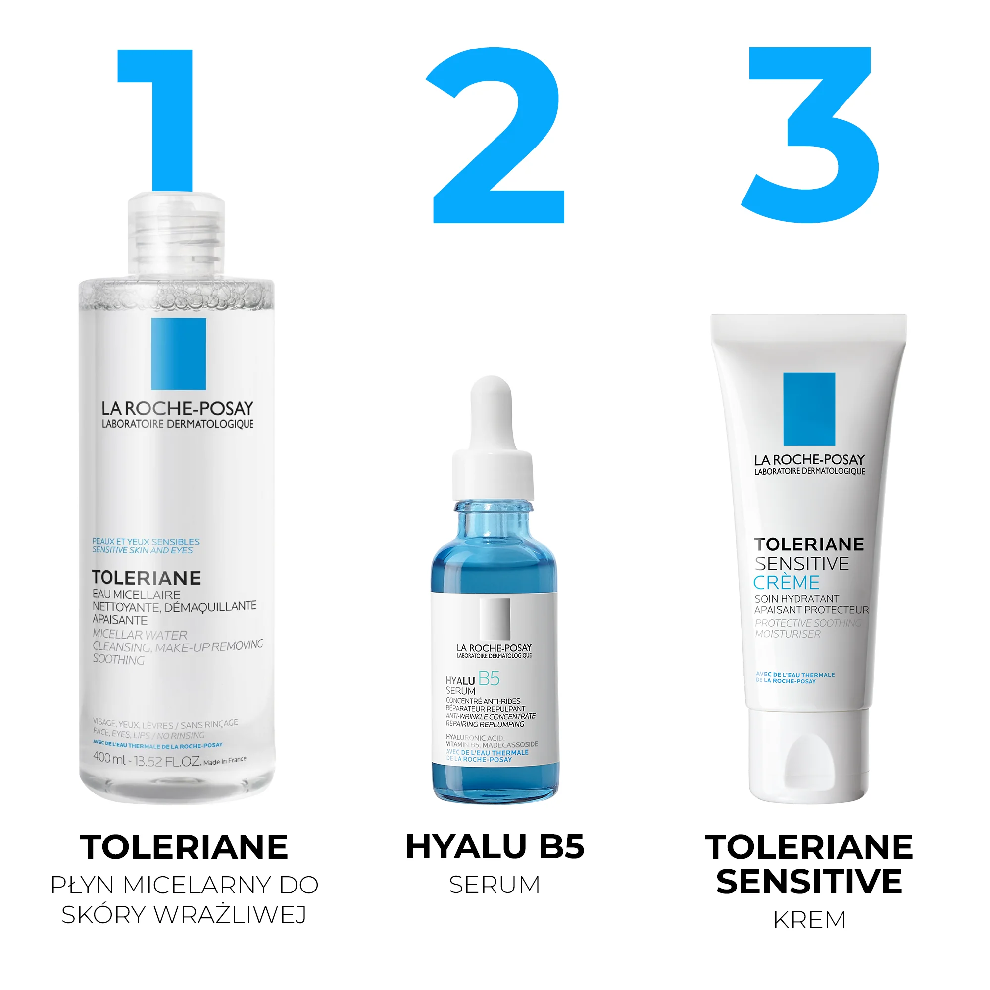 La Roche-Posay płyn micelarny do skóry wrażliwej, 400 ml