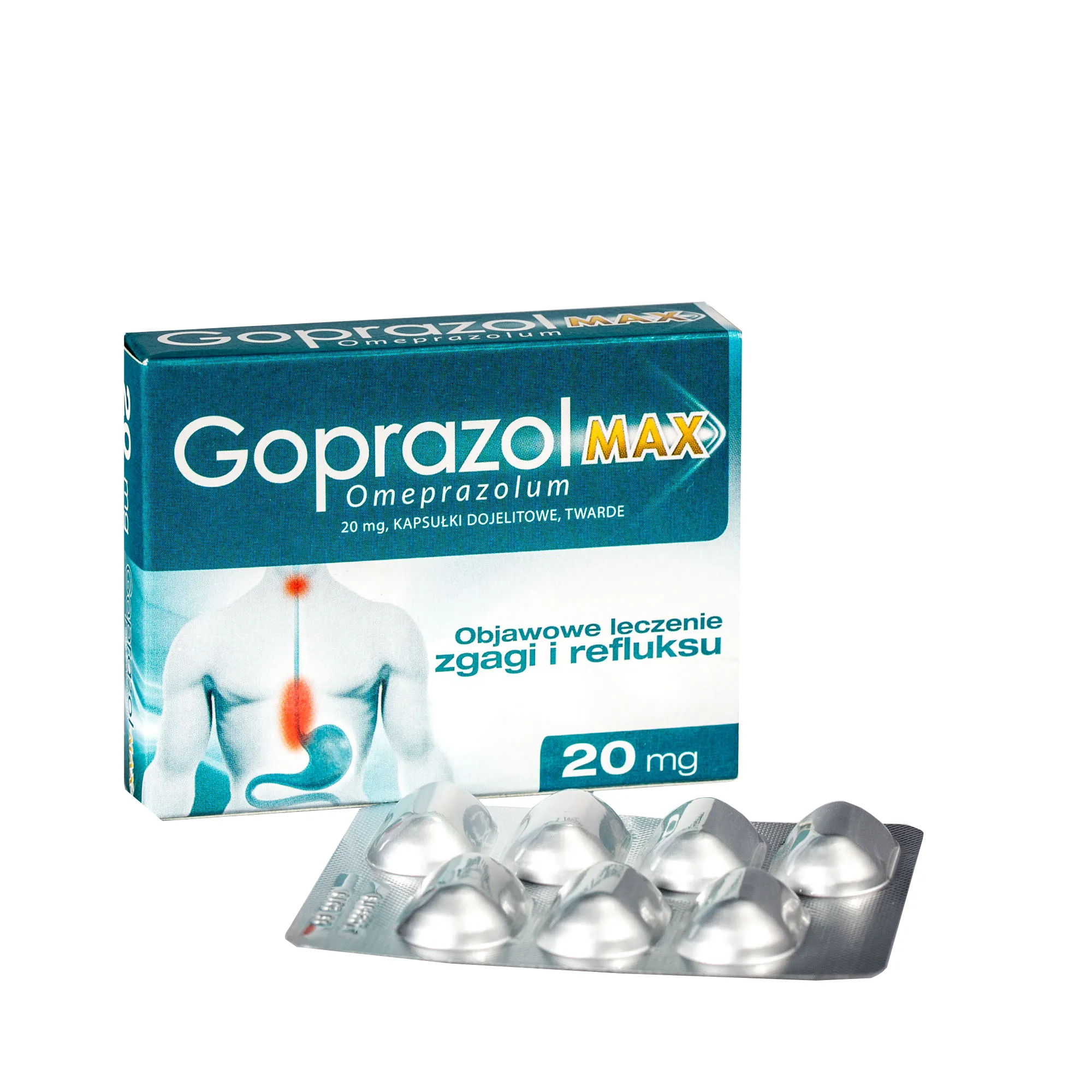 Goprazol Max, 20 mg, 14 kapsułek 