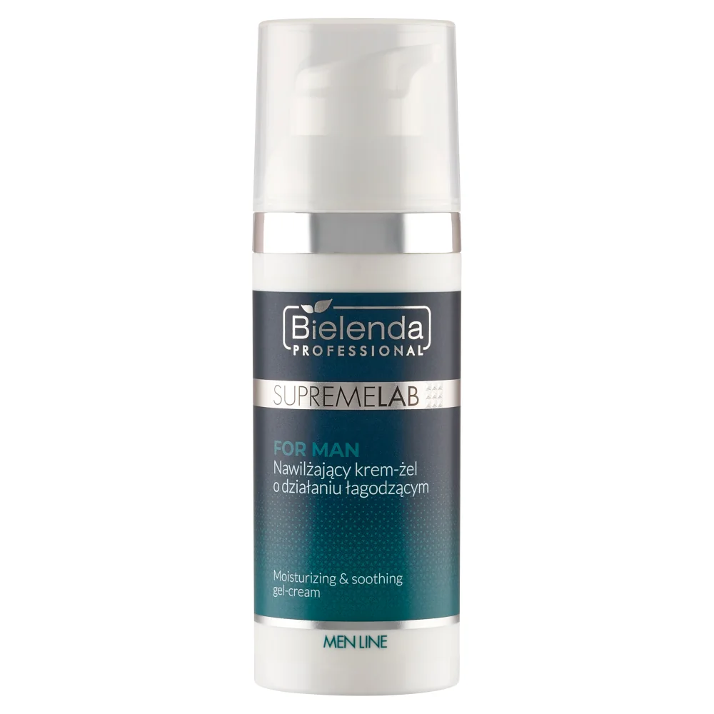 Bielenda Professional SupremeLab For Man nawilżający krem-żel o działaniu łagodzącym, 50 ml