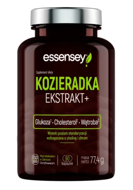 Essensey Kozieradka Ekstrakt+ 90 kapsułek