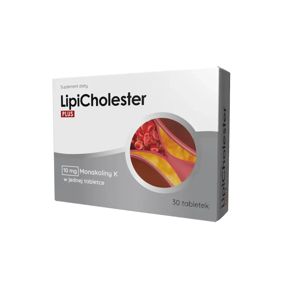 Avtivlab LipiCholester Plus, suplement diety, 30 tabletek