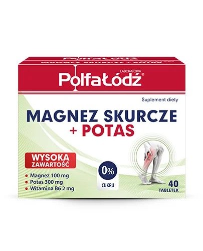 Magnez Skurcze+Potas 40 tabletek