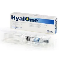HyalOne, roztwór do wstrzykiwań dostawowych 60mg/4ml, 1 ampułkostrzykawka