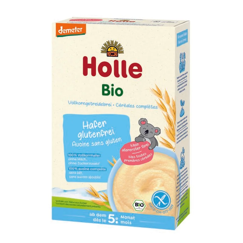 Holle kaszka owsiana dla dzieci dla dzieci powyżej 5. miesiąca życia, 250 g