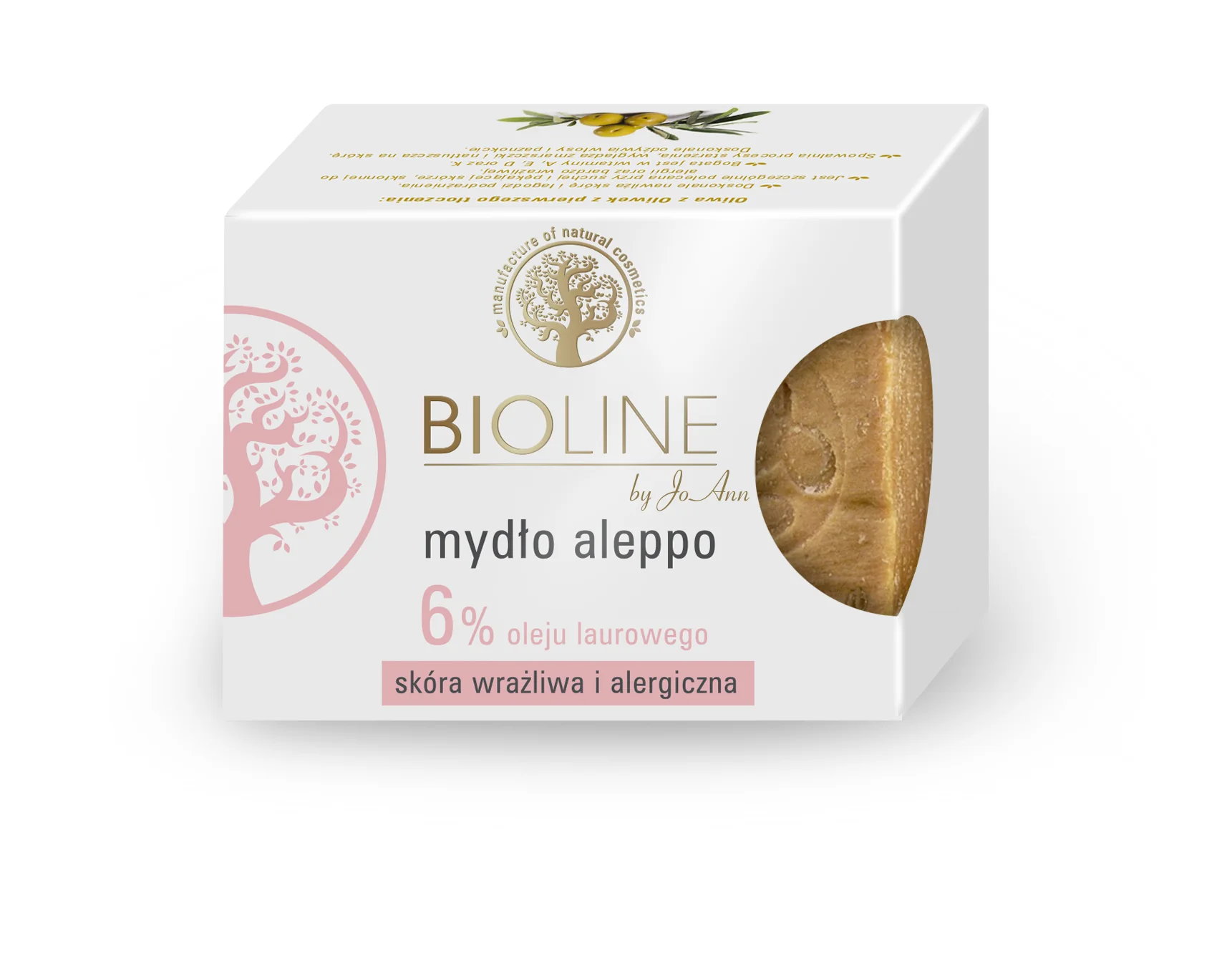 Bioline mydło Aleppo 6%, 200 g
