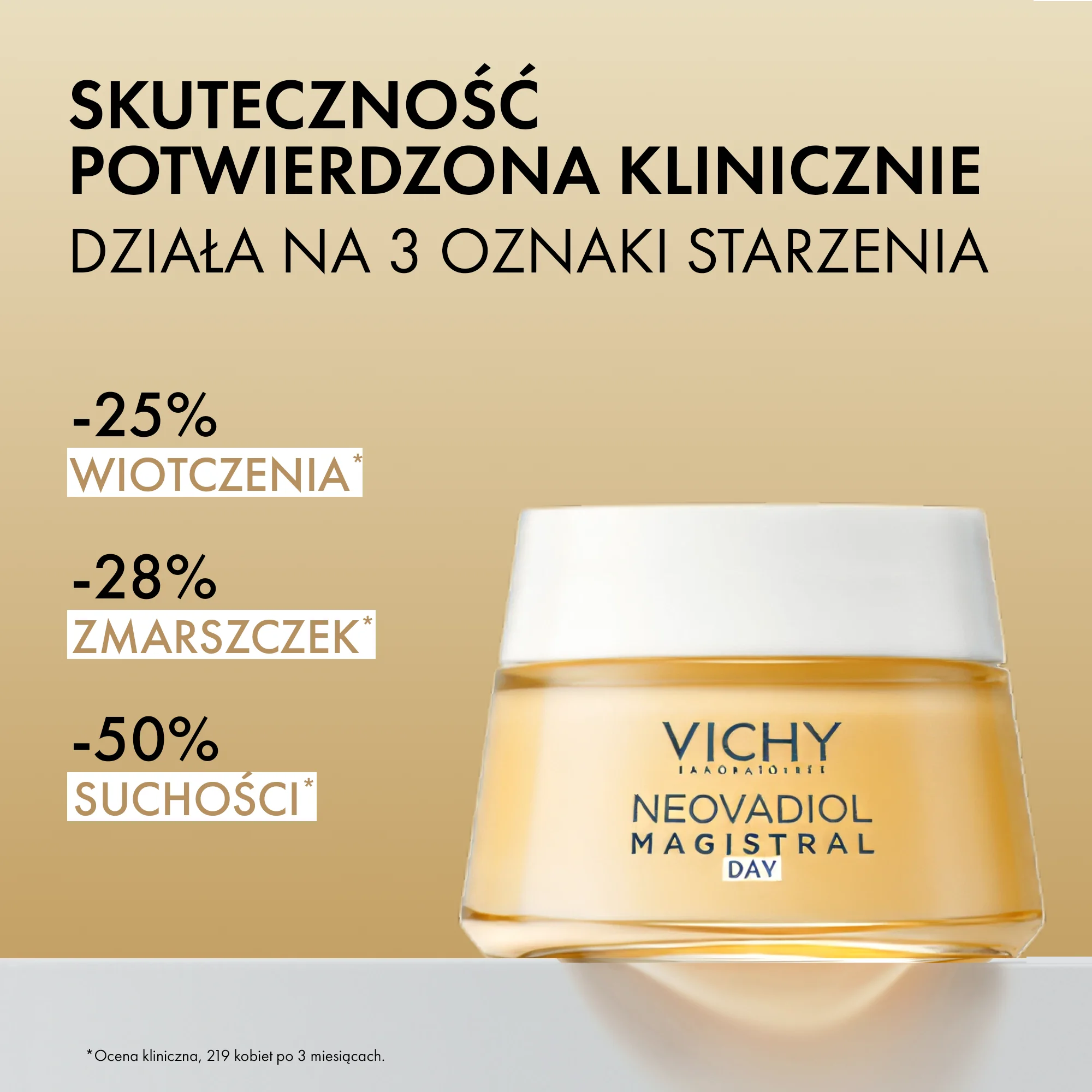 Vichy Neovadiol Magistral Odżywczy, redukujący wiotczenie balsam na dzień, 50 ml
