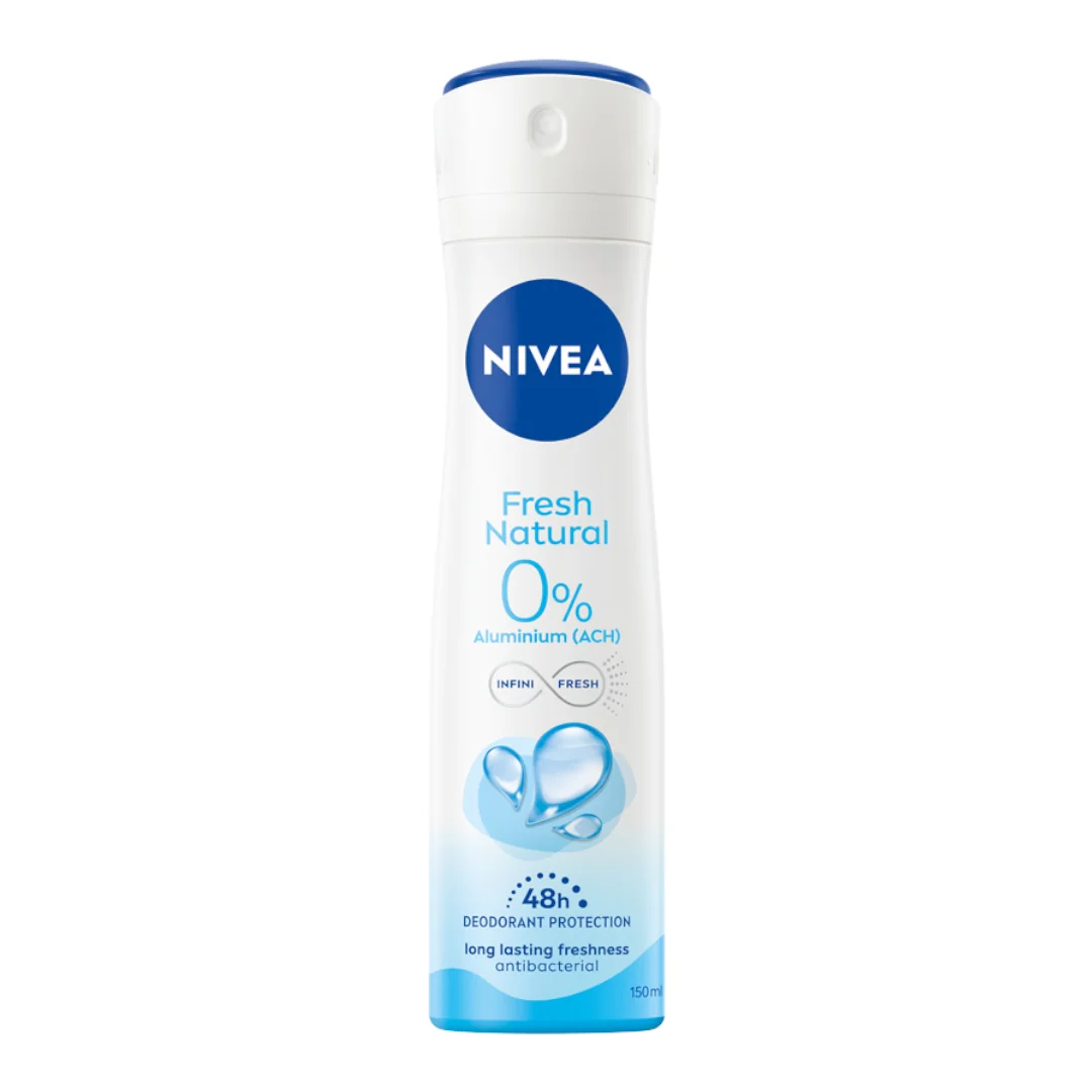 Nivea Fresh Natural dezodorant w spray'u, 150 ml