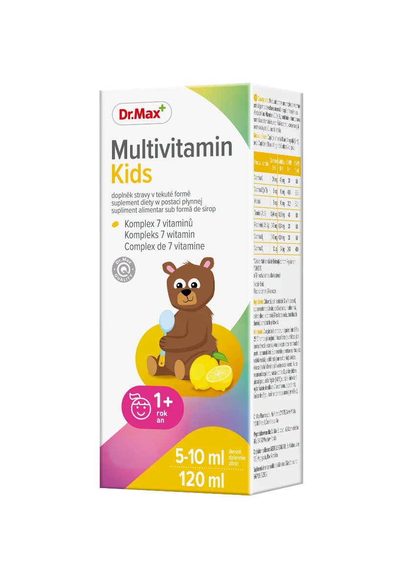 Multivitamin Kids Dr. Max suplement diety, 120 ml