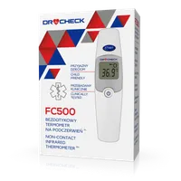 Termometr Dr Check, FC500, bezdotykowy na podczerwień, 1 sztuka
