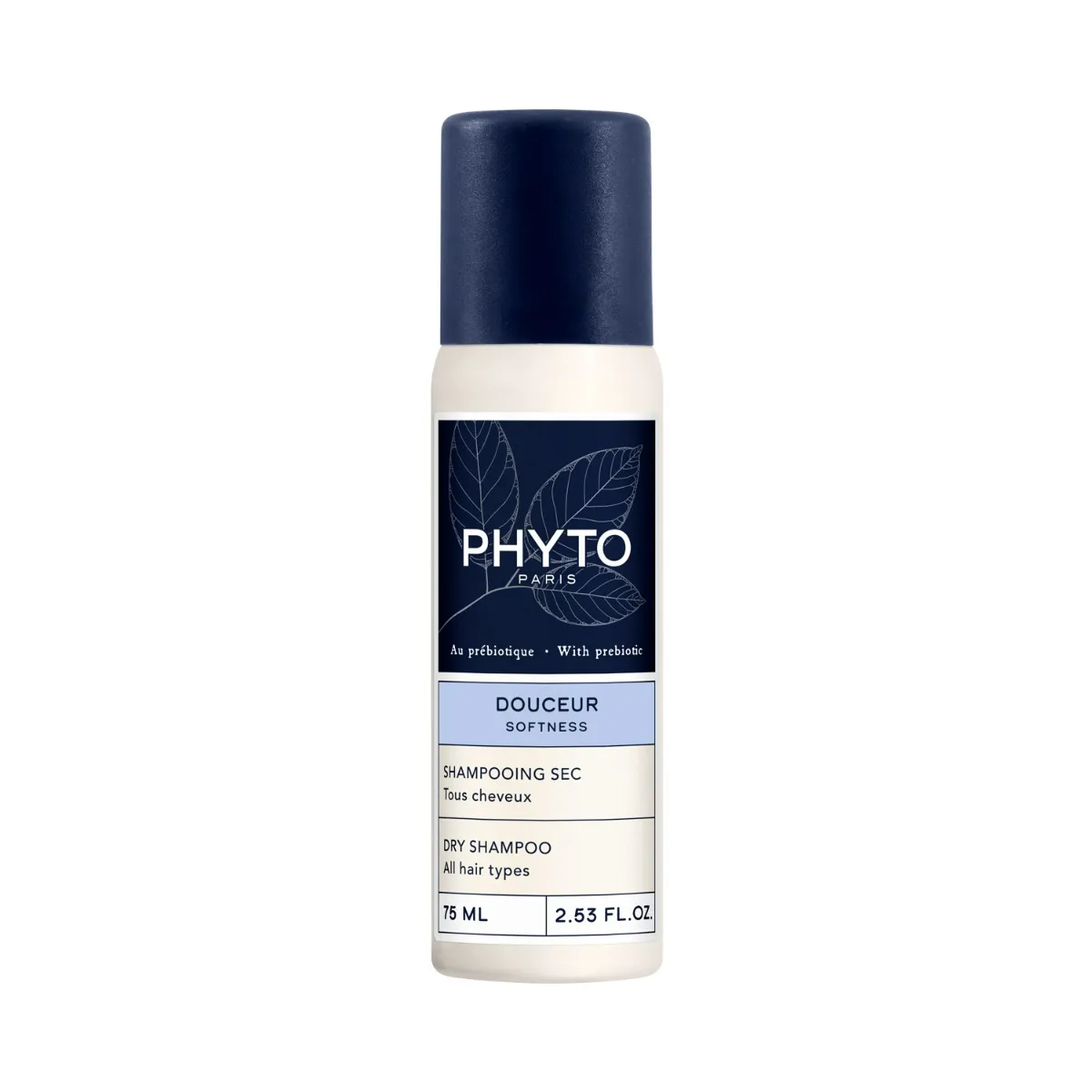 PHYTO PHYTOCYANE Softness suchy szampon do każdego rodzaju włosów, 75 ml