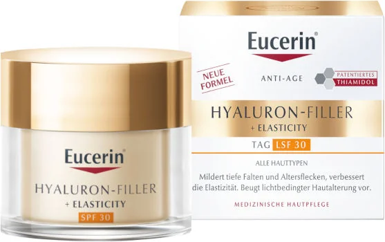 Eucerin Hyaluron-Filler + Elasticity przeciwzmarszczkowy krem na dzień do skóry dojrzałej SPF 30 Eucerin Hyaluron-Filler + Elasticity przeciwzmarszczkowy krem na dzień do skóry dojrzałej SPF 30