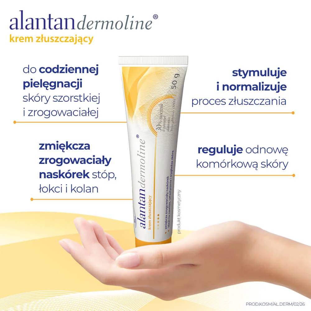 Alantandermoline krem złuszczający, 50 g