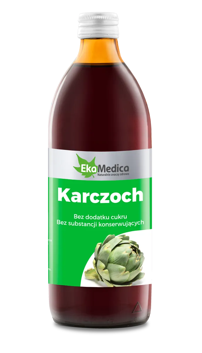 EkaMedica, Karczoch, sok, suplement diety, 500 ml