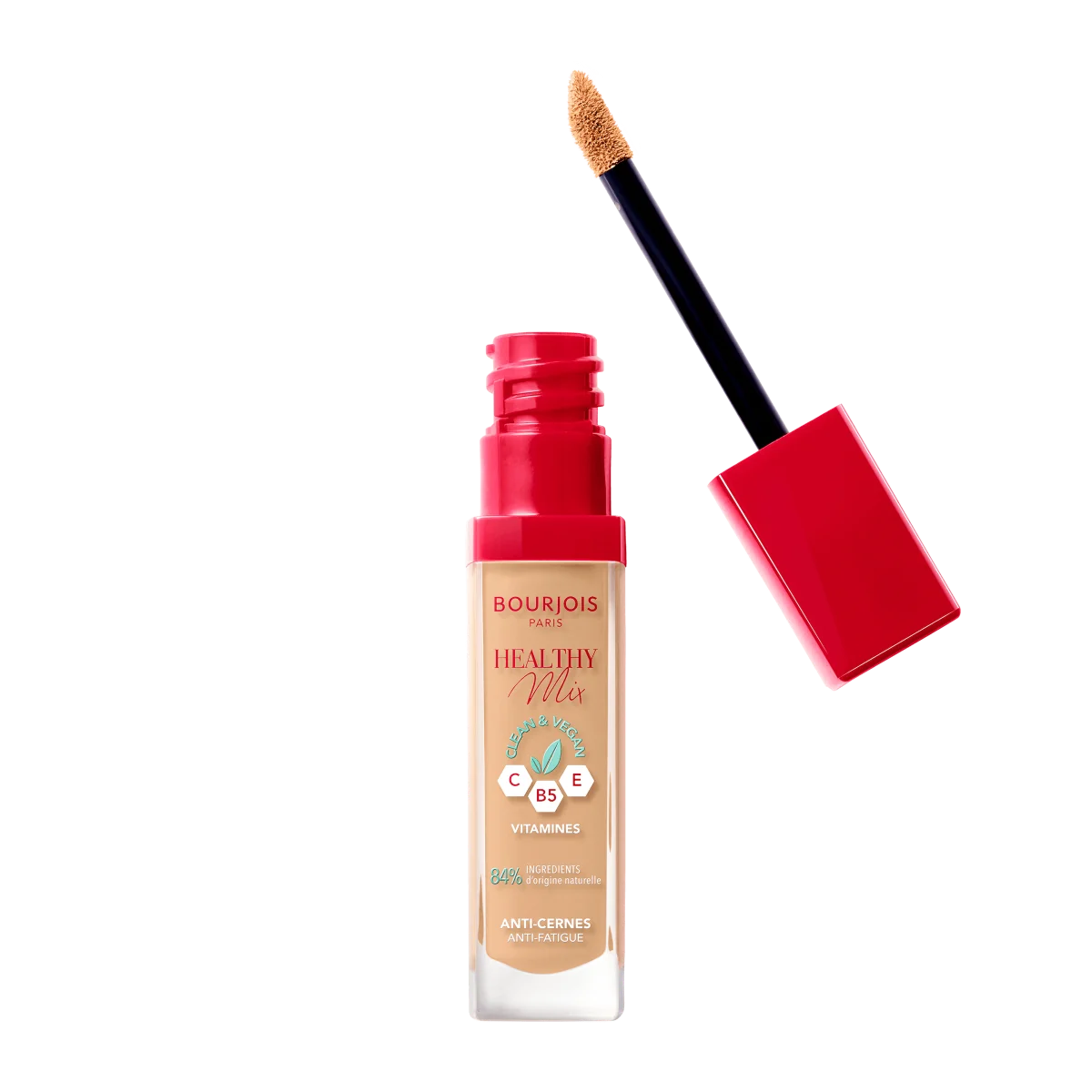 Bourjous Healthy Mix Concealer Korektor rozjaśniający 52,5 Vanilla, 10 ml