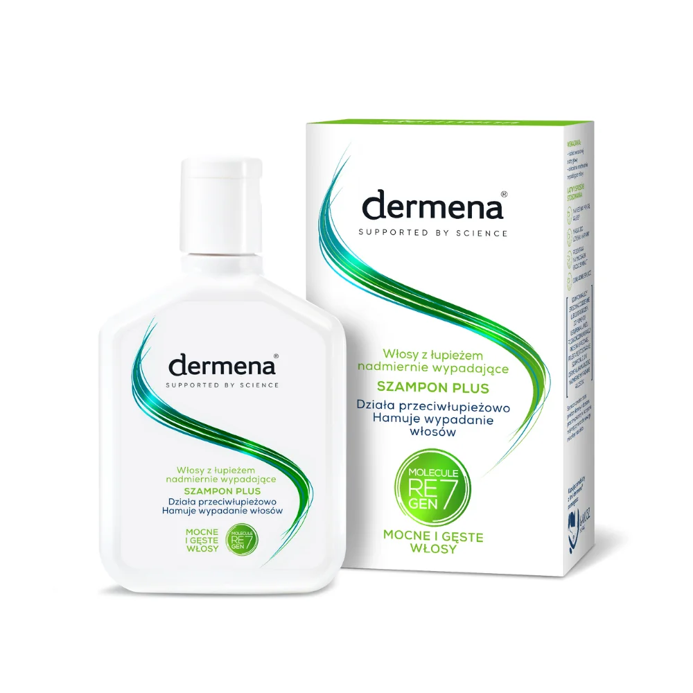 Dermena Plus szampon przeciwłupieżowy, 200 ml