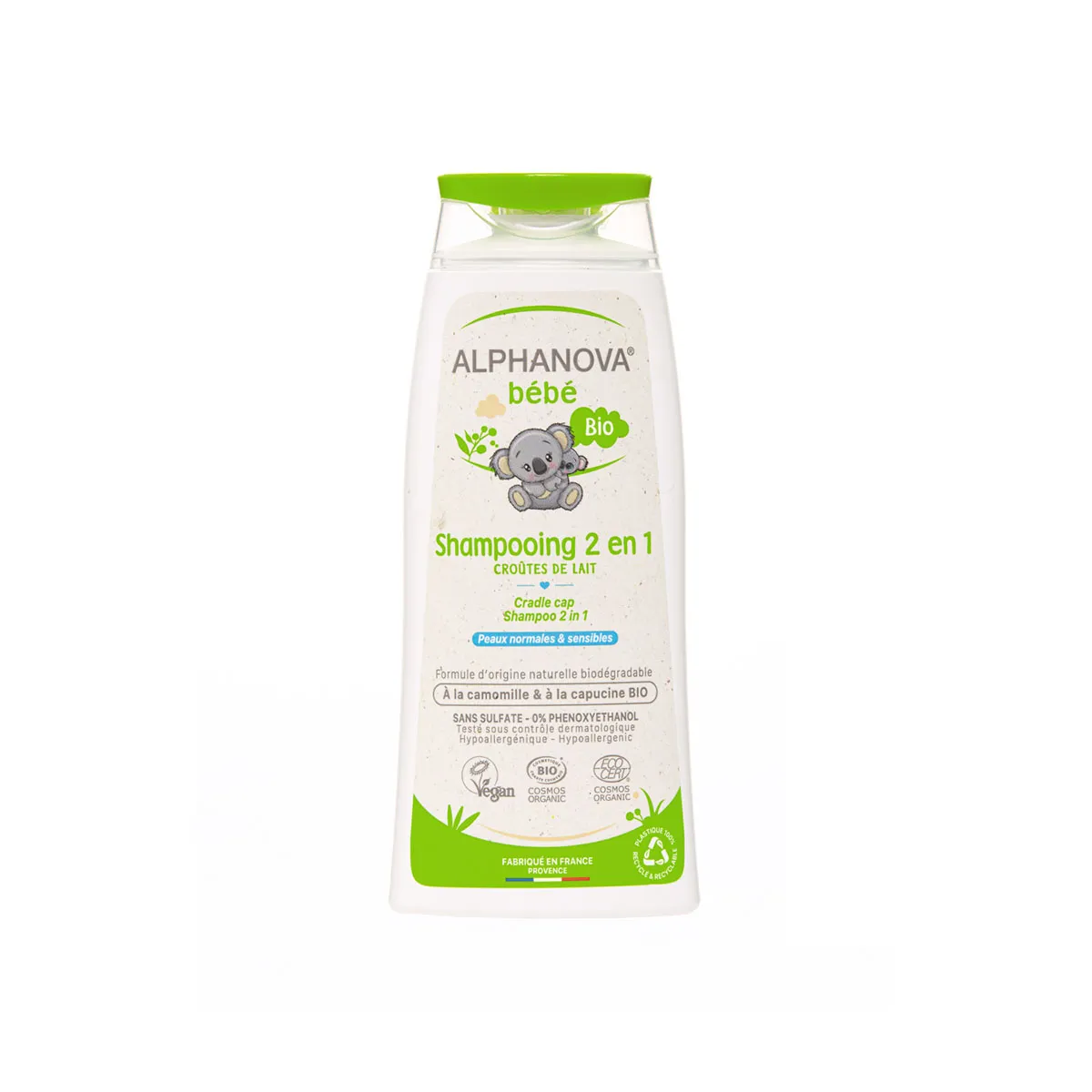 Alphanova Bebe, szampon bio, 200 ml