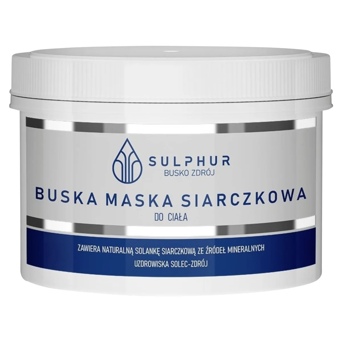 Sulphur buska maska siarczkowa do ciała, 500 g