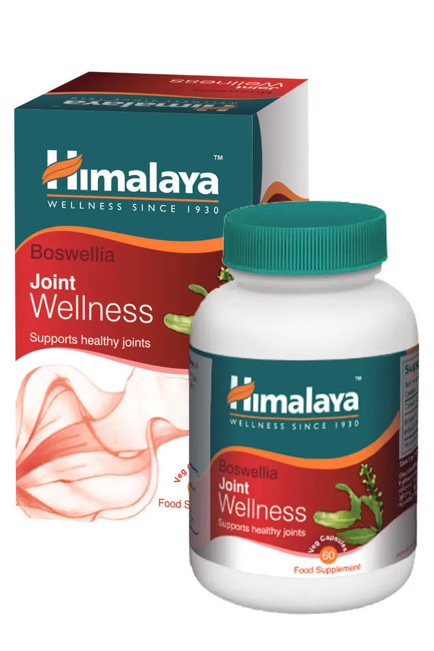 Himalaya Boswellia Joint Wellnes, suplement diety, 60 kapsułek