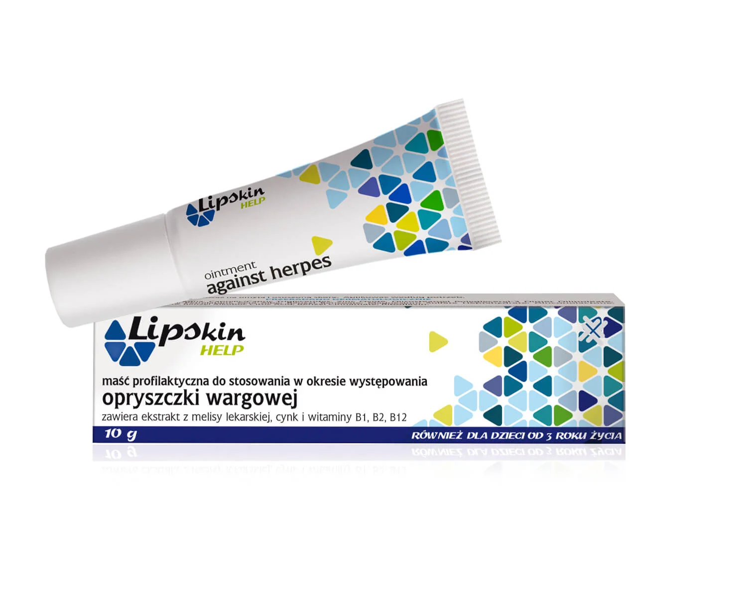 Lipskin Help maść do stosowania w okresie występowania opryszczki wargowej, 10 g