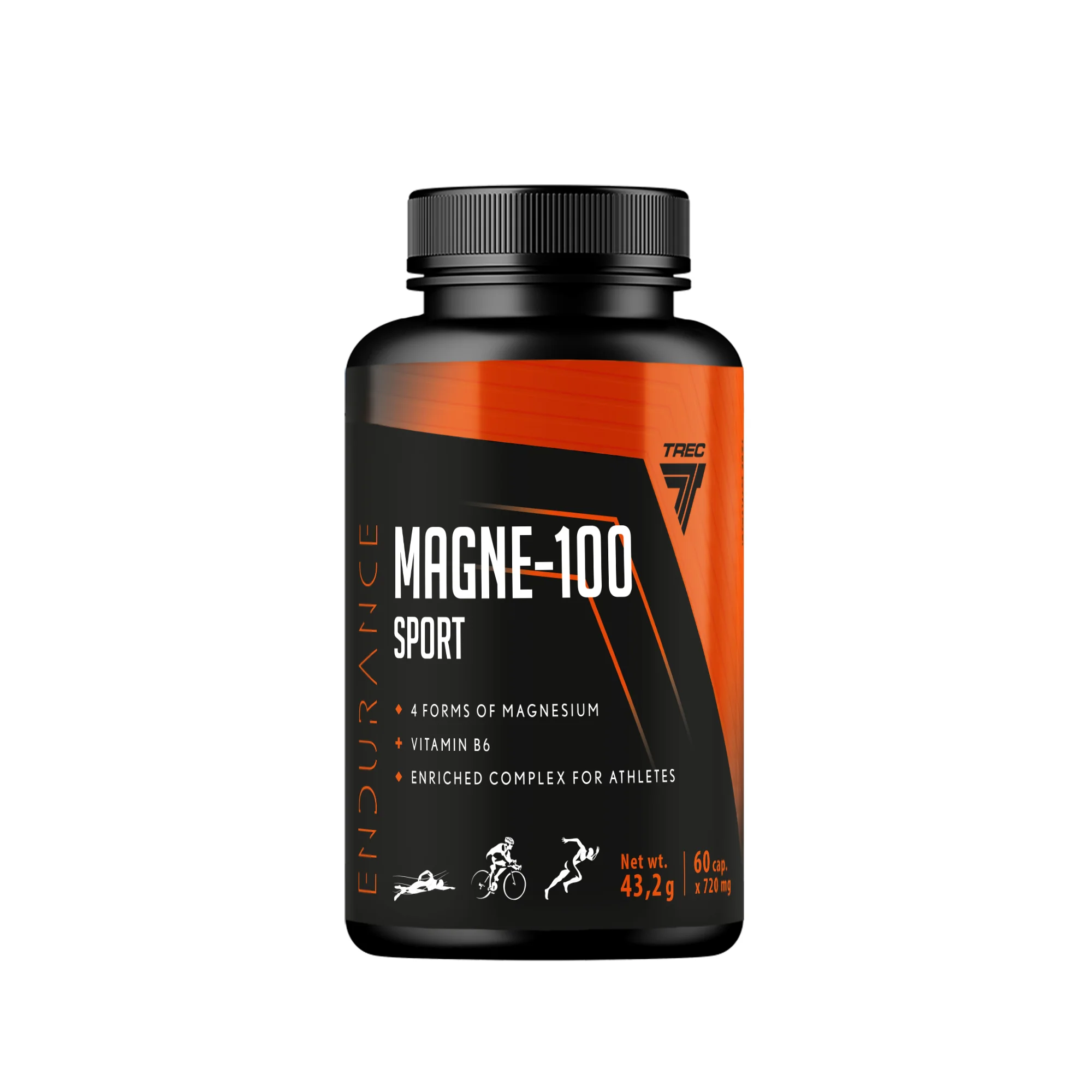 Trec Endurance Magne-100 Sport 60 kapsułek