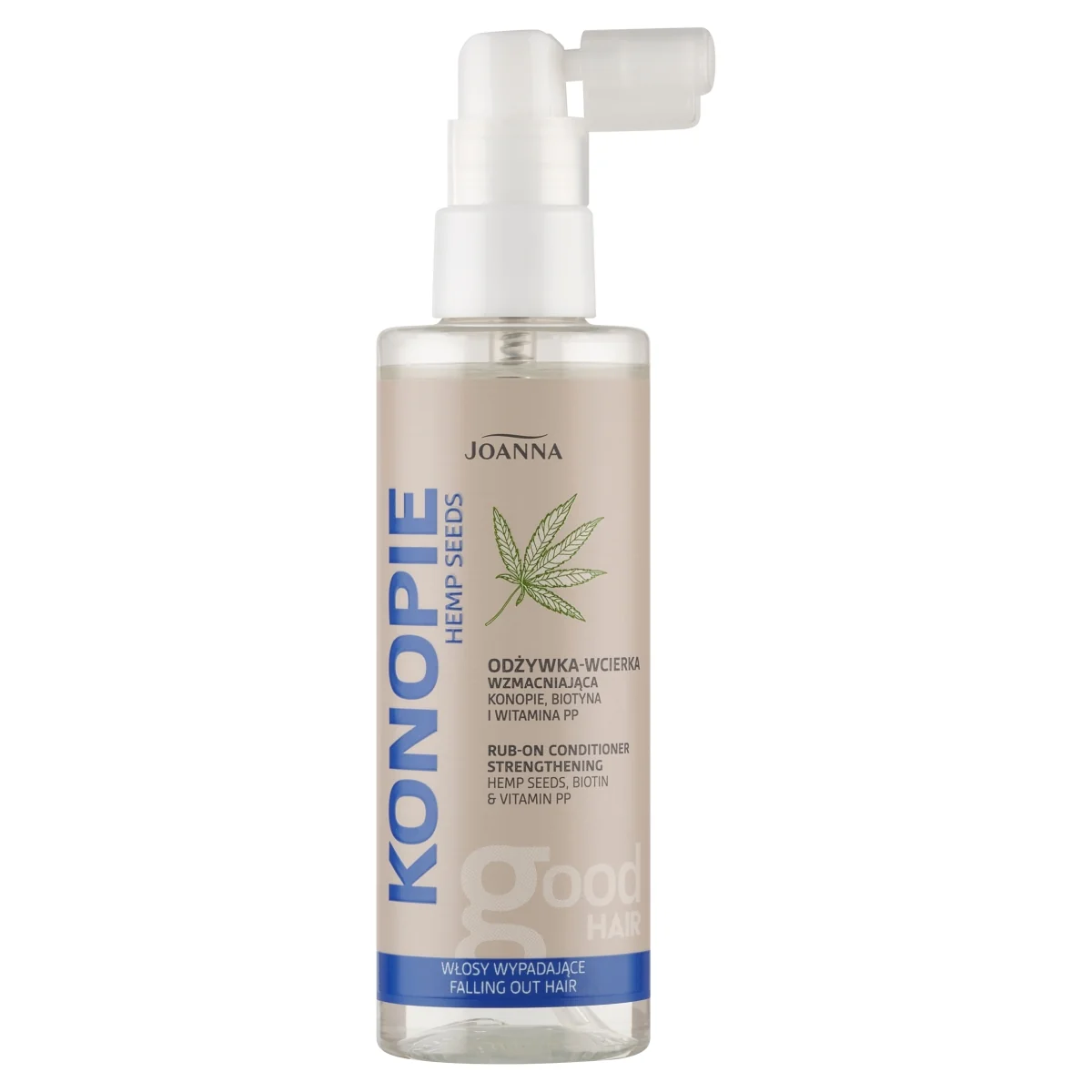 Joanna Konopie wzmacniająca odżywka-wcierka do włosów wypadających, 100 ml