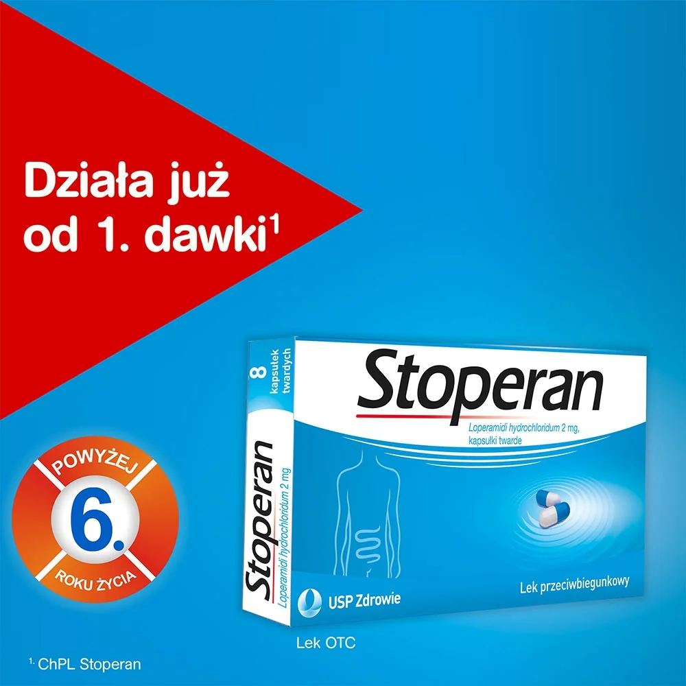 Stoperan, 2 mg, 8 kapsułek 