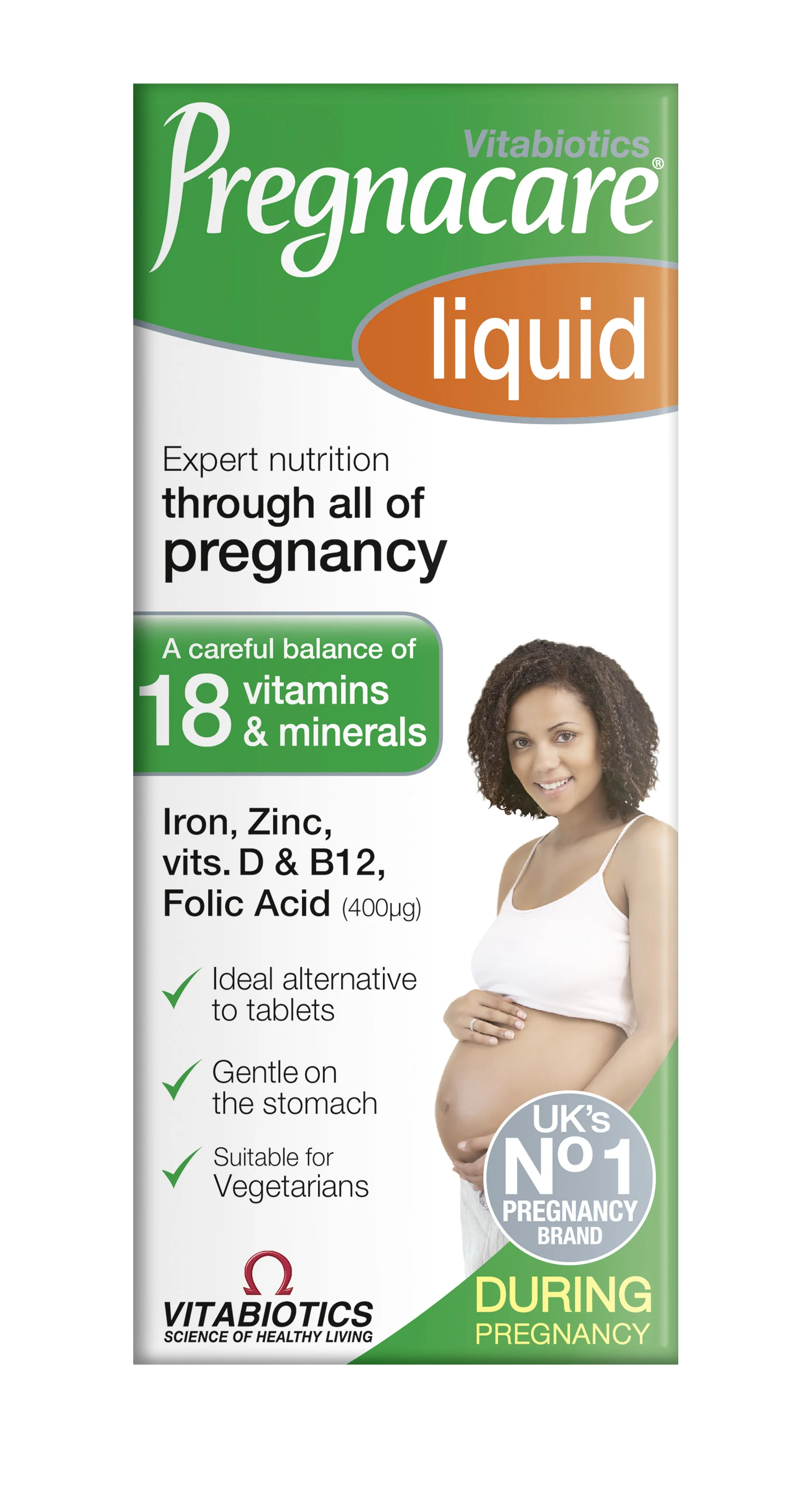 Vitabiotics Pregnacare® Liquid syrop dla kobiet w ciąży, 200 ml