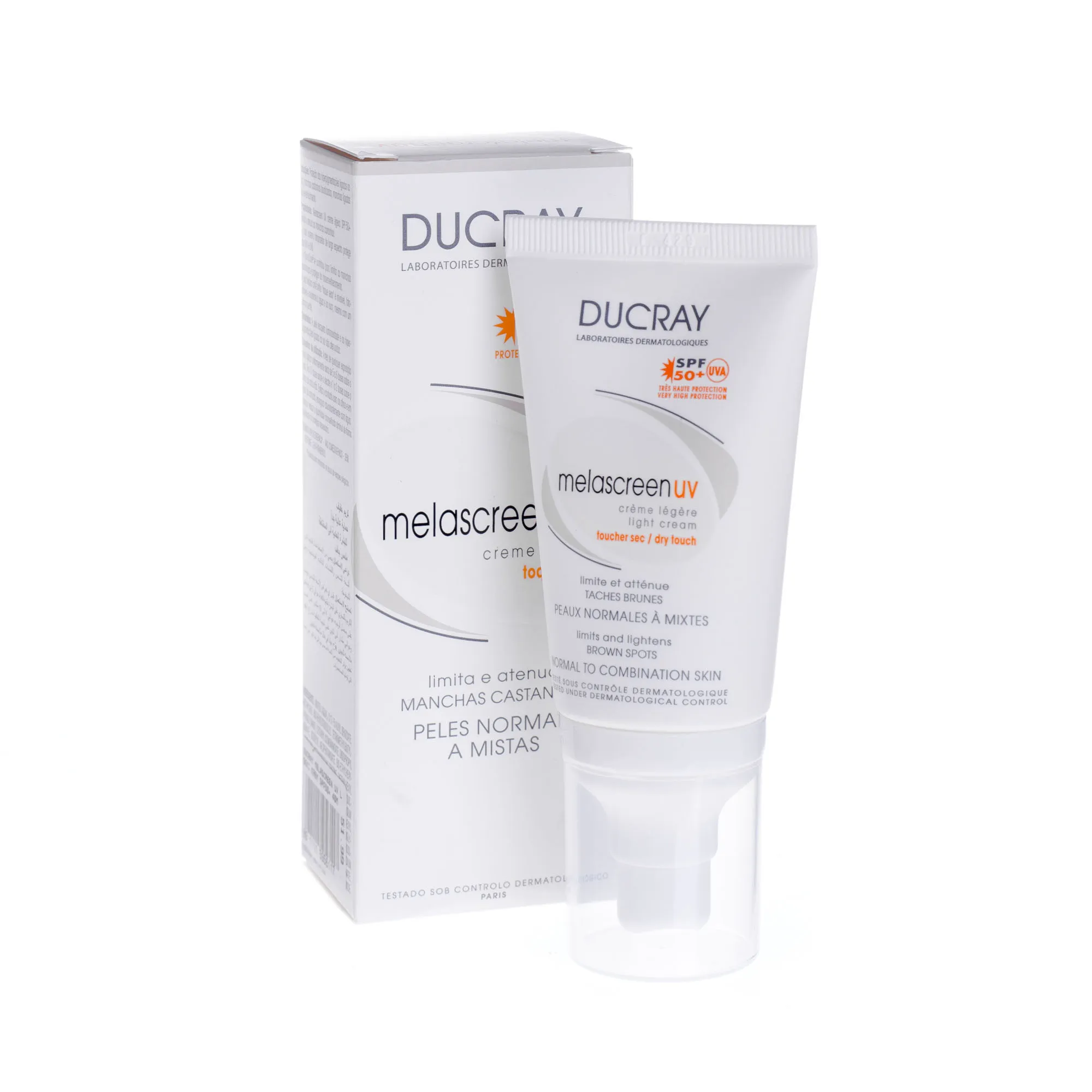 Ducray Melascreen UV, Lekki krem SPF50+, 40 ml