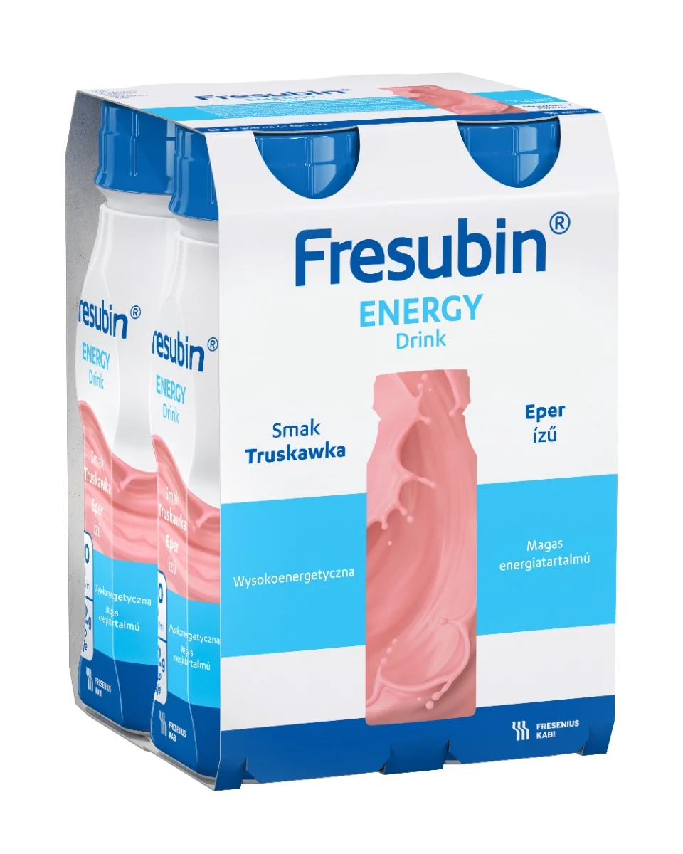 Fresubin Energy Drink Truskawkowy 4x200ml