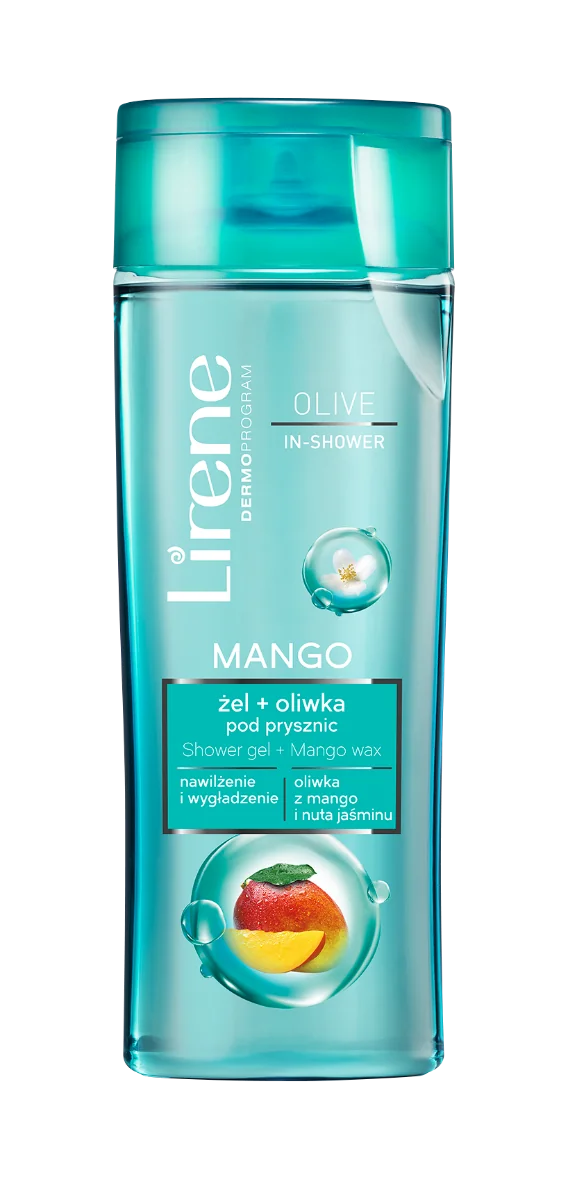 Lirene MANGO żel + oliwka pod prysznic, 250 ml