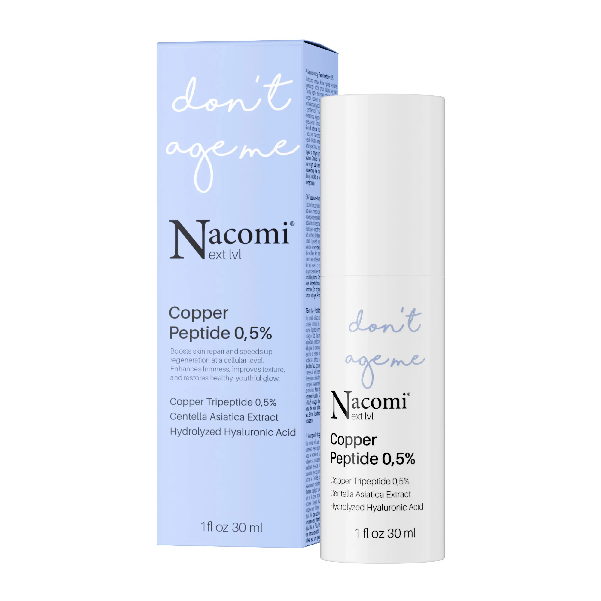 Nacomi Next Lvl Peptyd miedziowy 0.5% serum do twarzy, 30 ml