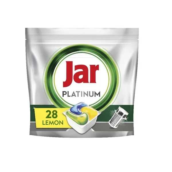 Jar Platinum Lemon kapsułki do zmywarki, 140 sztuk