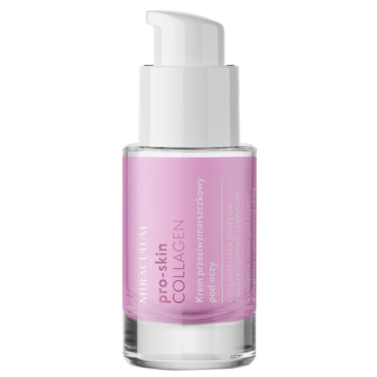 Miraculum COLLAGEN pro-skin krem przeciwzmarszczkowy pod oczy, 15 ml