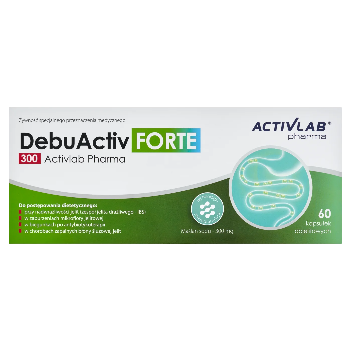 Activlab Pharma DebuActiv 300 Forte 60 kapsułek