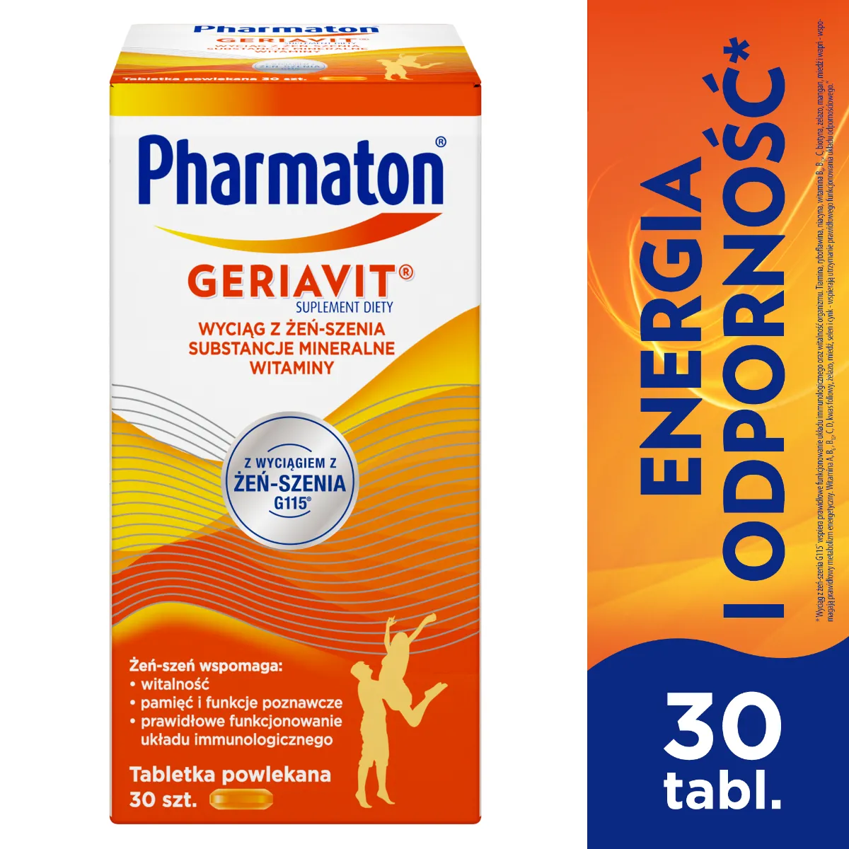 Pharmaton Geriavit, 30 tabletek 