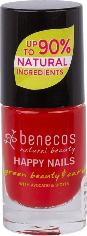 Benecos lakier do paznokci, Vintage Red, 5 ml