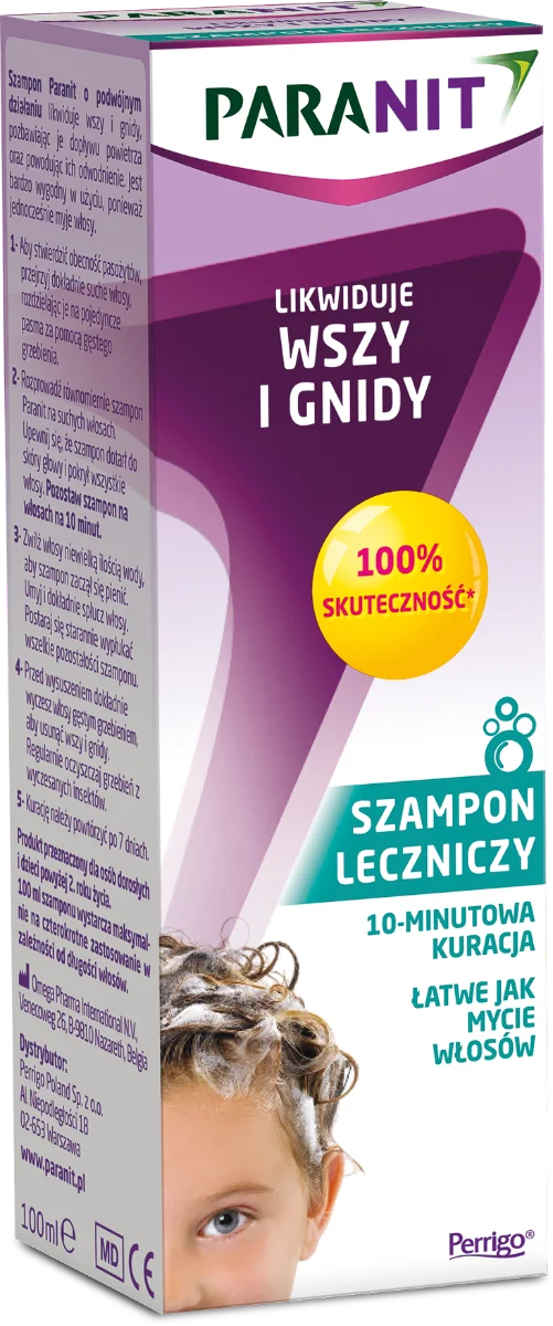 Paranit Szampon leczniczy, 100 ml